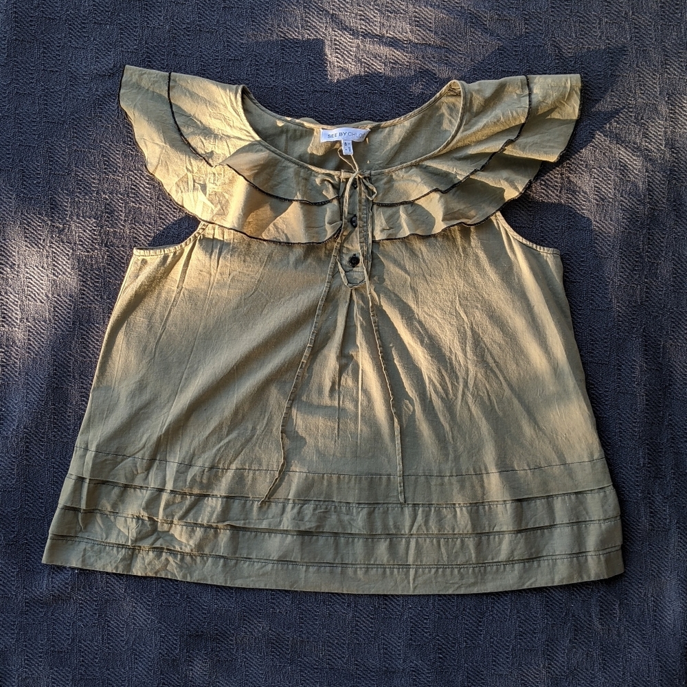 See By Chloe Ruffle Shift Blouse
